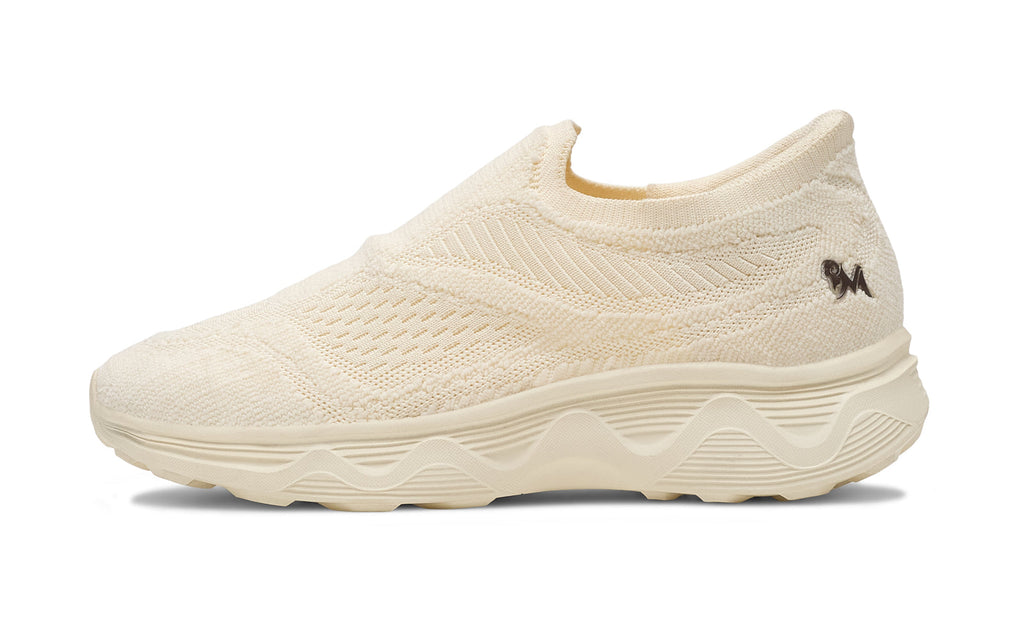 Easy Glide Slip Ons for Men : Ivory