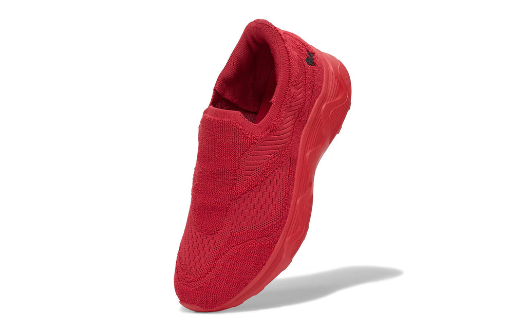 Easy Glide Slip Ons for Men : Red