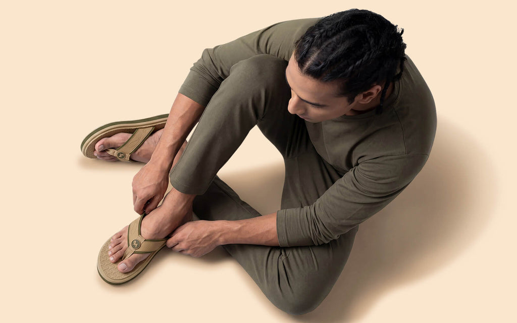 Fluffy Flips 2.0 For Men : Ecru