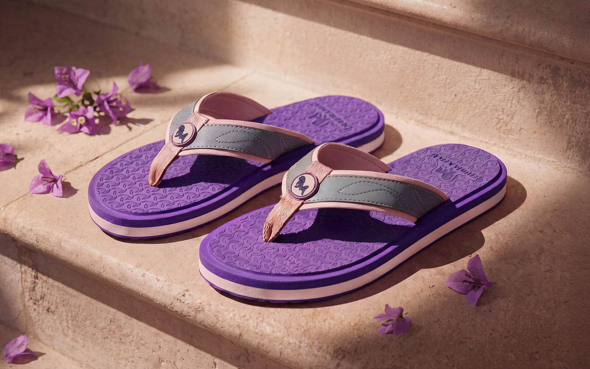 Fluffy Flips 2.0 For Women : Purple