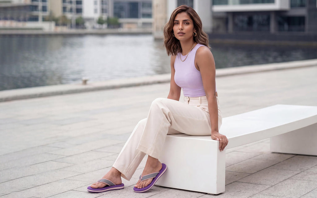 Fluffy Flips 2.0 For Women : Purple
