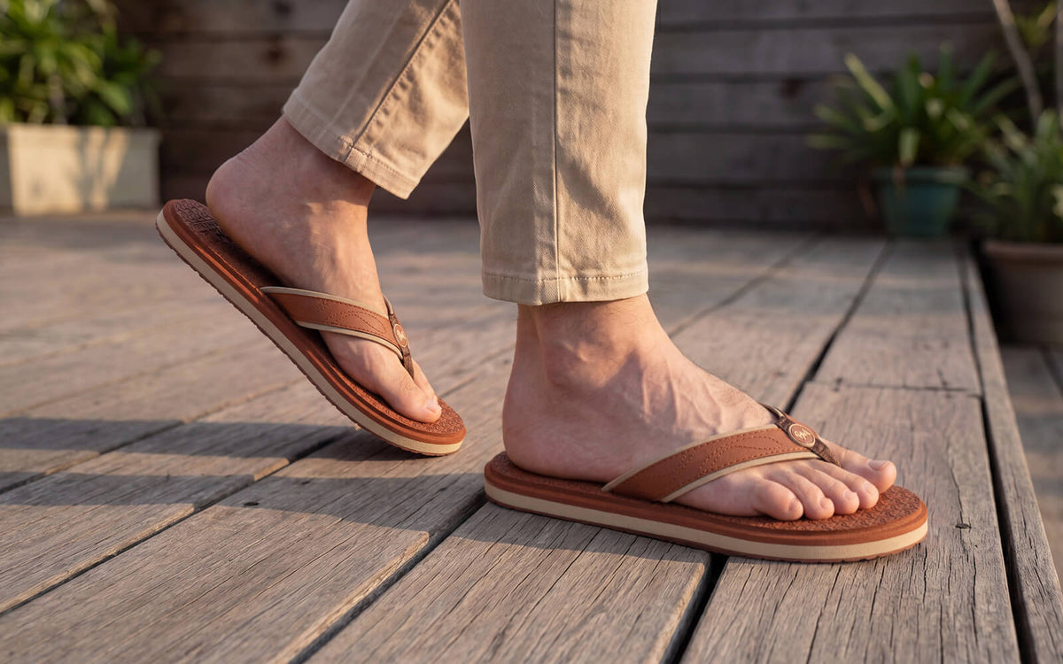 Fluffy Flips 2.0 For Men : Rust