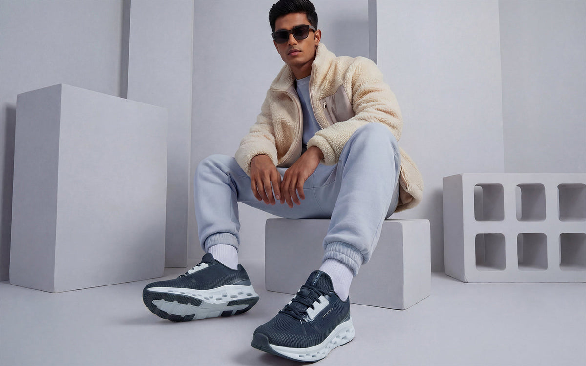 Hexa Move Sneakers for Men : Black