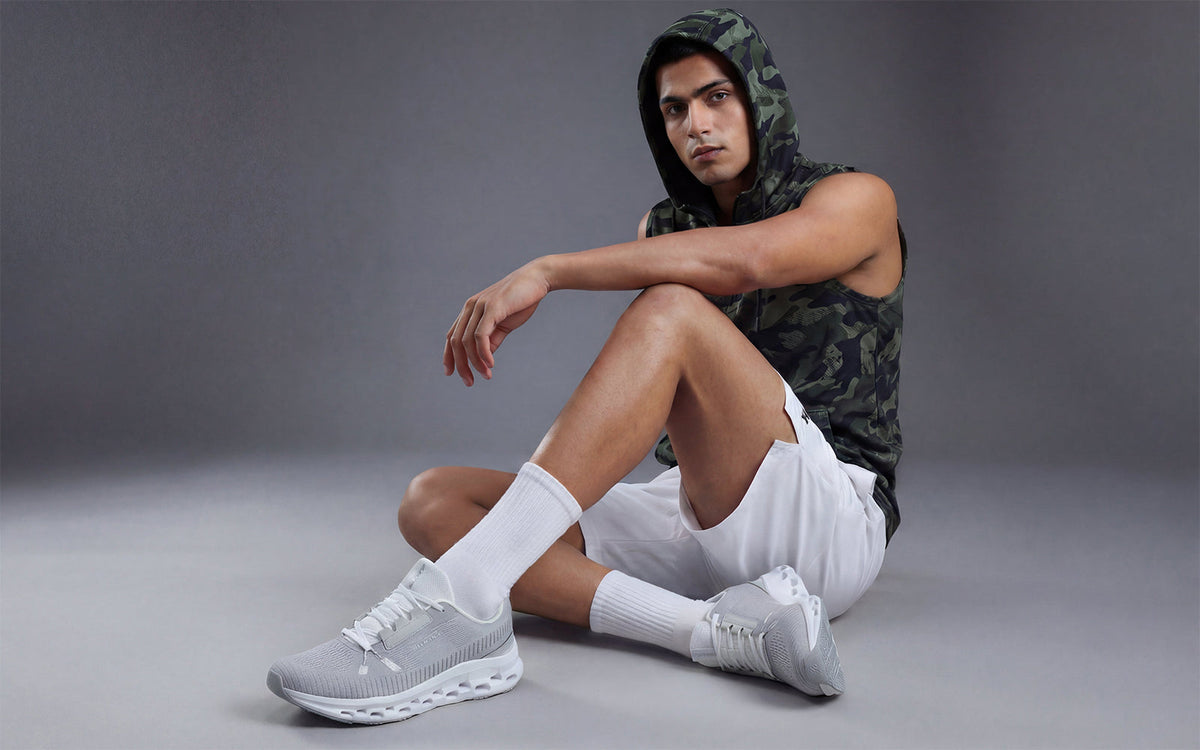 Hexa Move Sneakers for Men : Grey