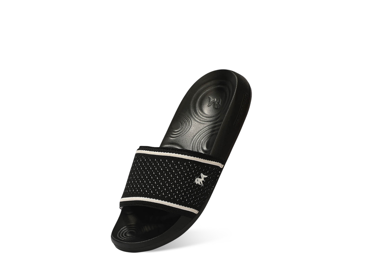 High Sprout Knitro Slides For Women : Black