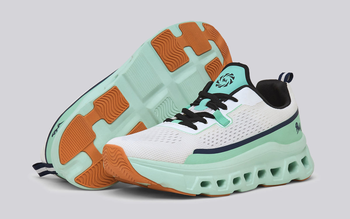 Hexa Glide Sneakers for Men : Green