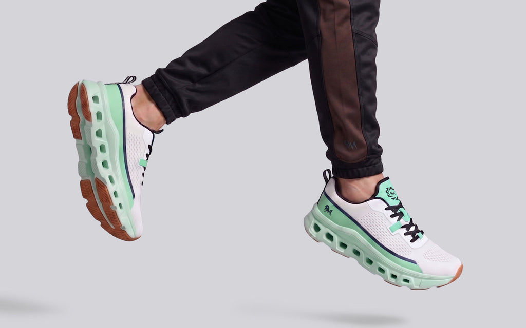 Hexa Glide Sneakers for Men : Green