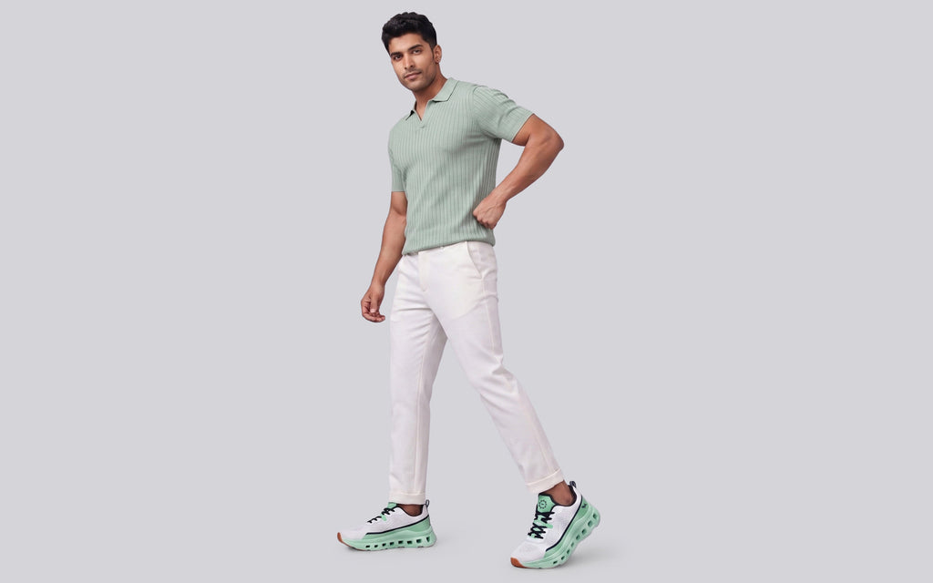Hexa Glide Sneakers for Men : Green