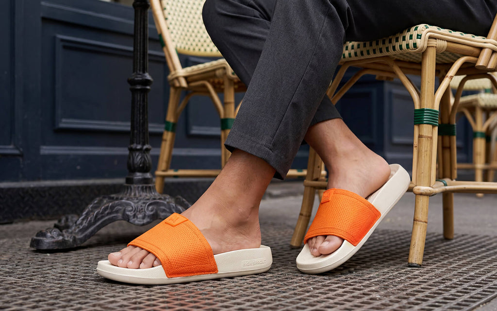 High Sprout Glideway Slides For Men : Ivory