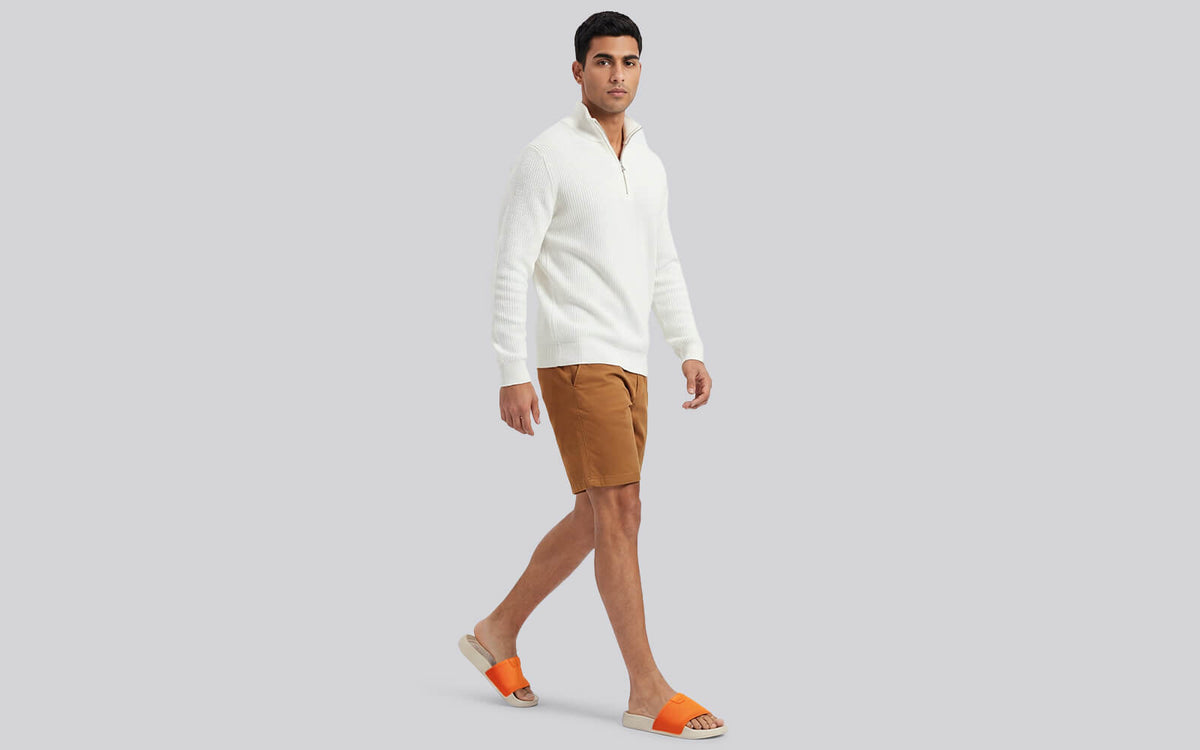High Sprout Glideway Slides For Men : Ivory