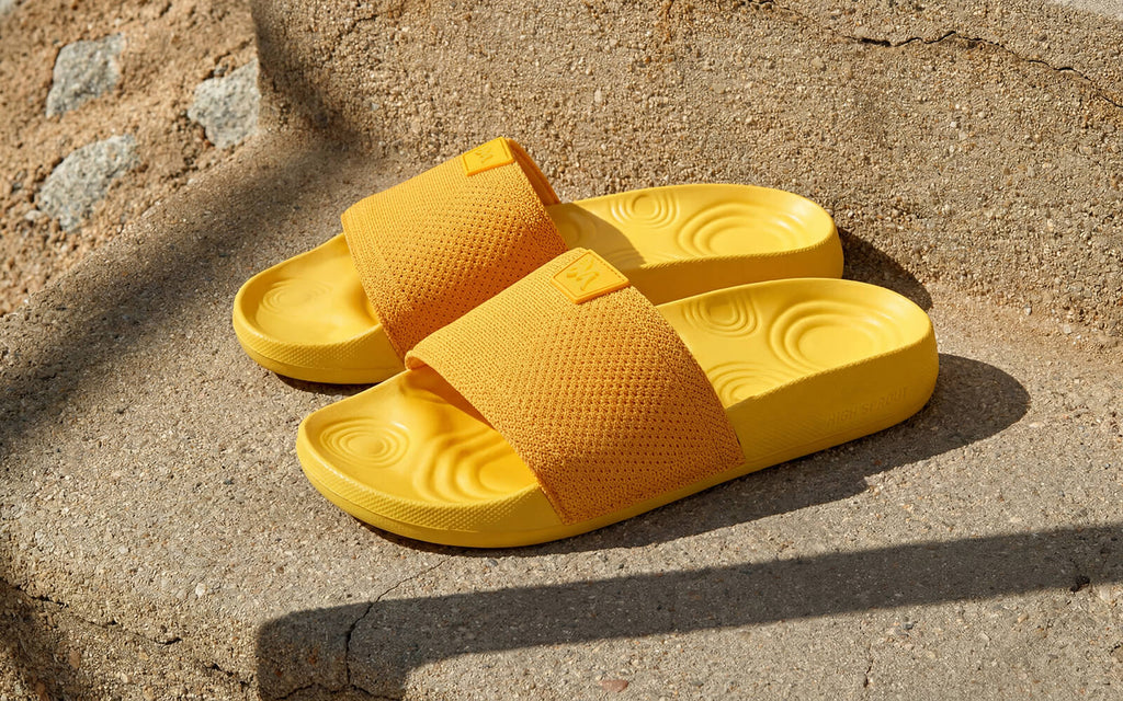 High Sprout Glideway Slides For Men : Yellow