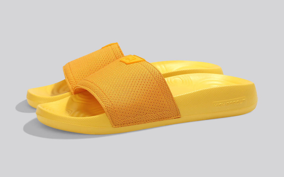 High Sprout Glideway Slides For Men : Yellow