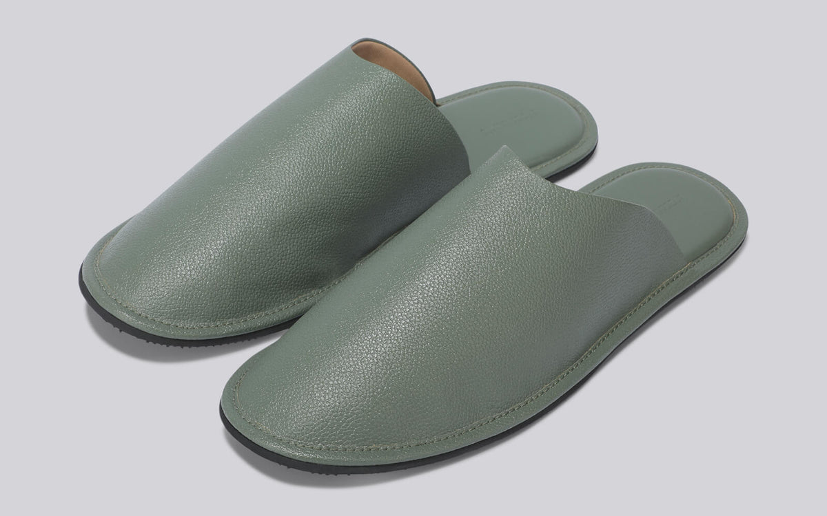 Lounge Mules For Men : Green