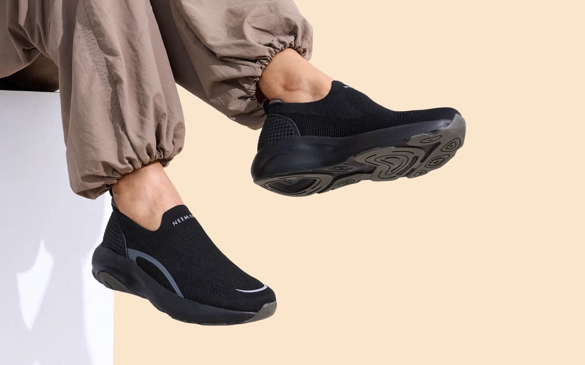Begin Walk Ease For Women : Black