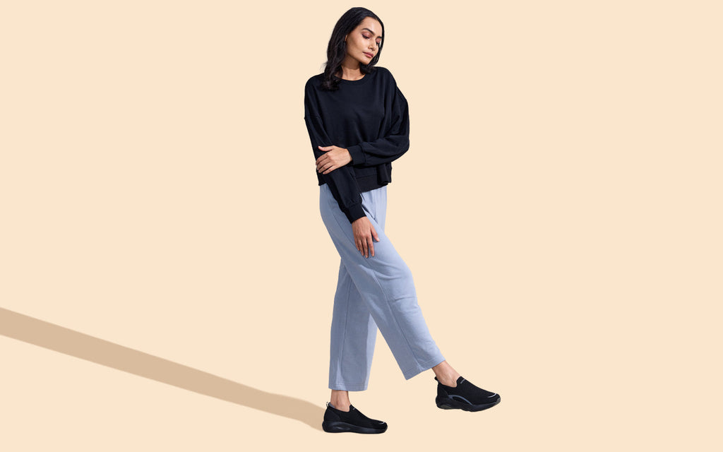 Begin Walk Ease For Women : Black