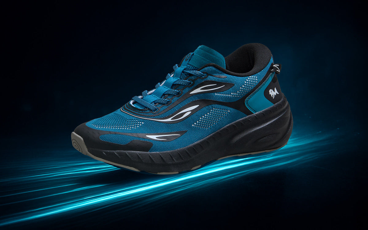 Begin Walk Flames For Men : Teal