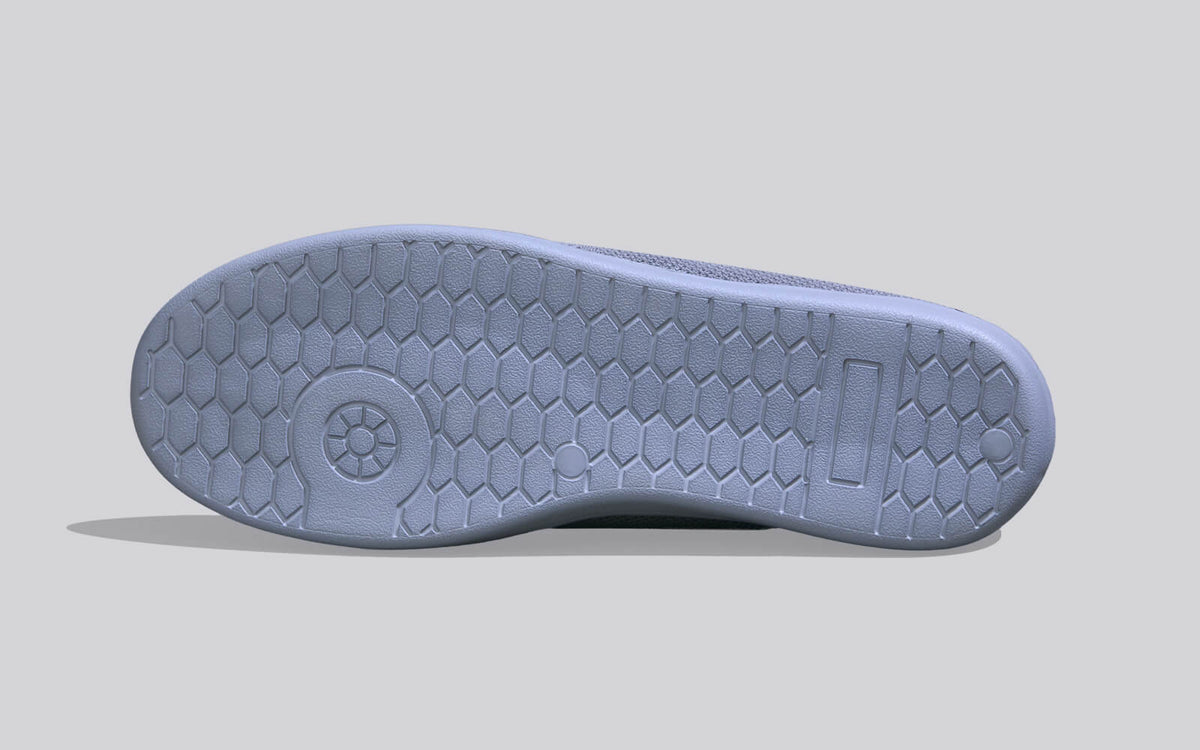 Casual Ease Slip Ons : Grey