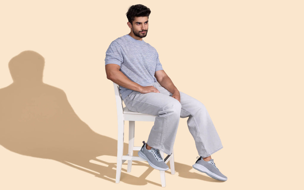 The CloudKnit Sneakers : Grey