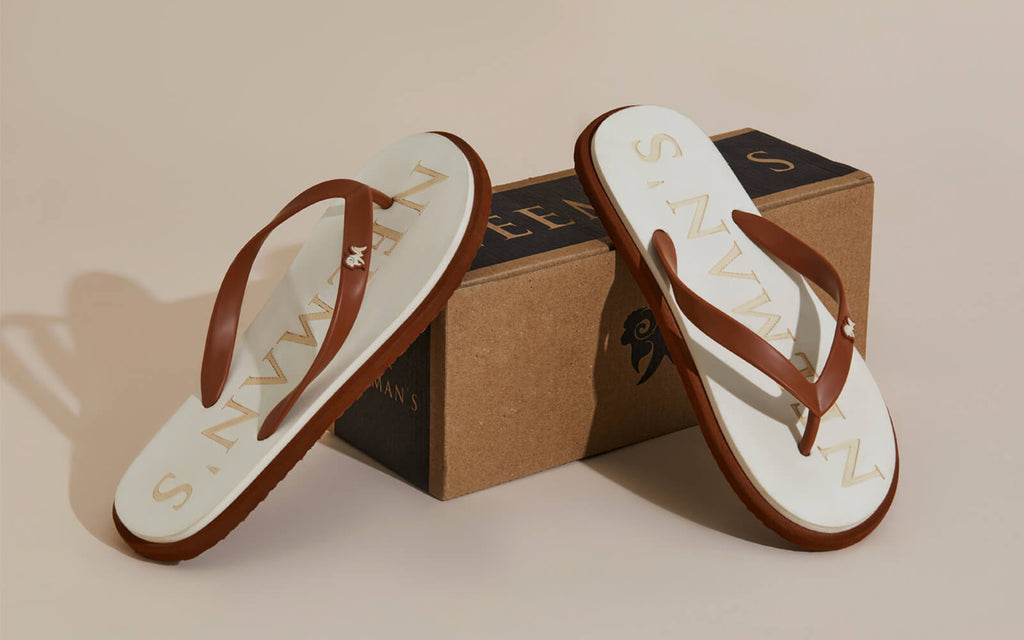 Classic Slippers : Cream Brown