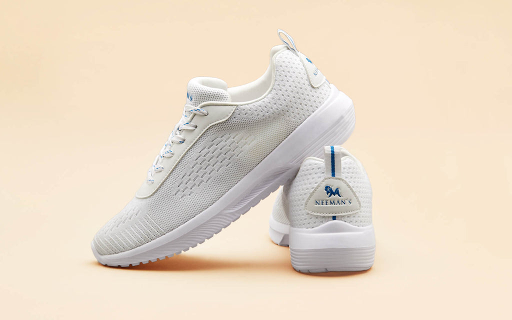 Everyday Basic Sneakers : Powder White