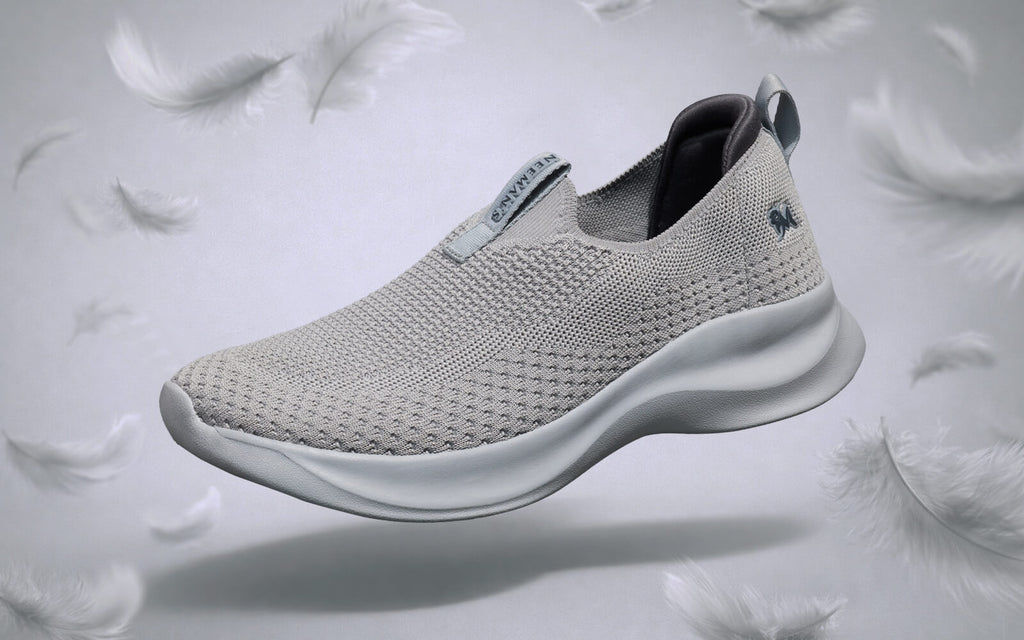 Ease Flow Slip Ons : Grey