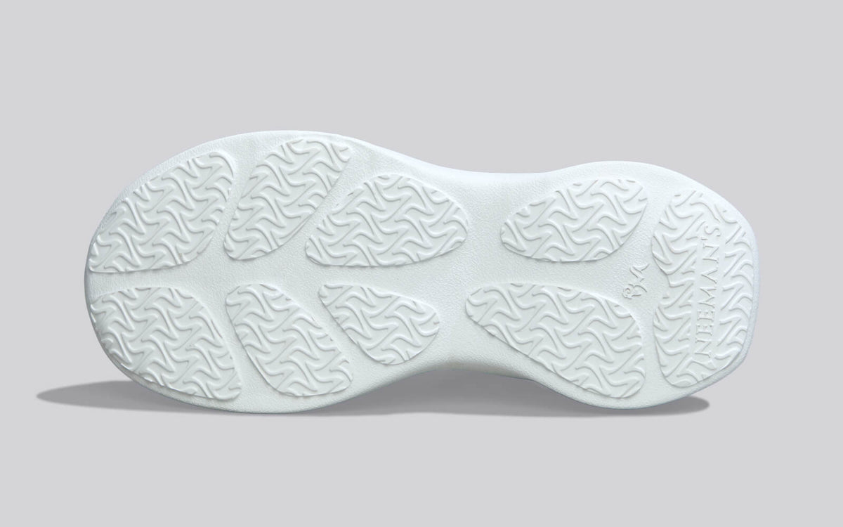 Fuse Knit Sneakers : White