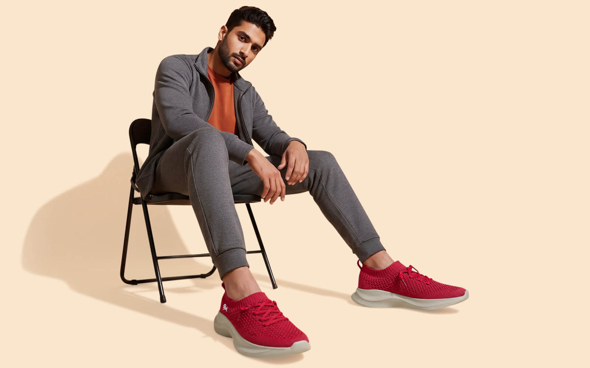 Knit Gliders : Red