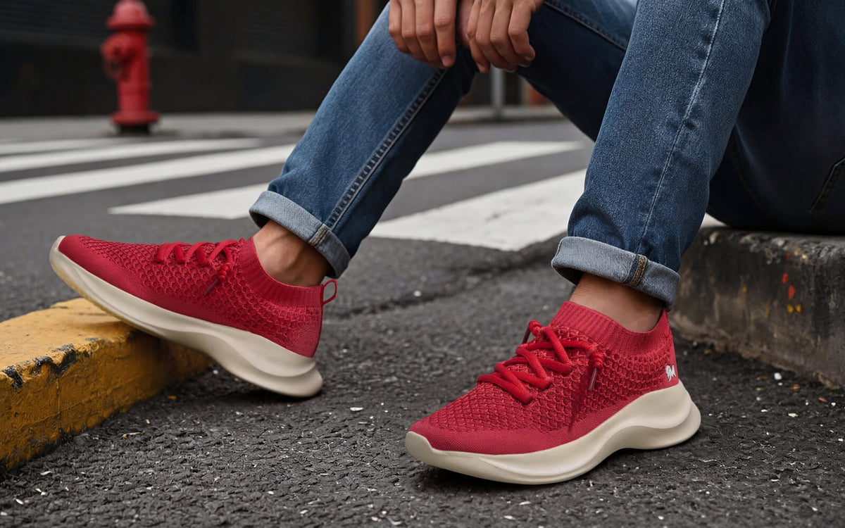Knit Gliders : Red