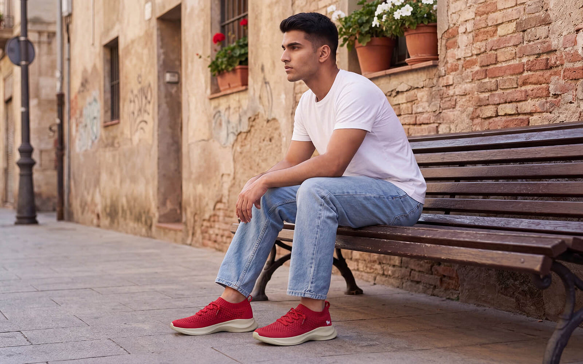Knit Gliders : Red