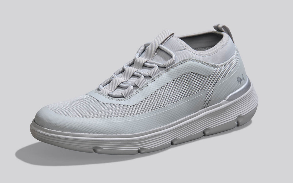 Mid-Top Sneakers : Grey