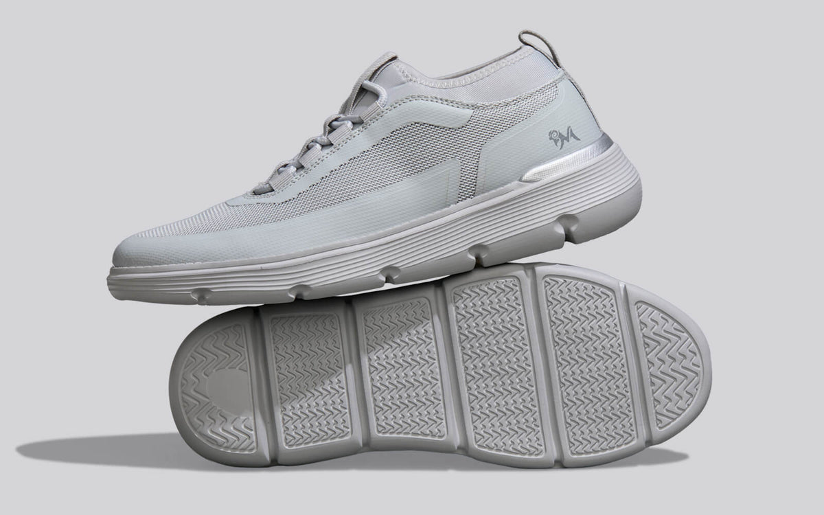 Mid-Top Sneakers : Grey