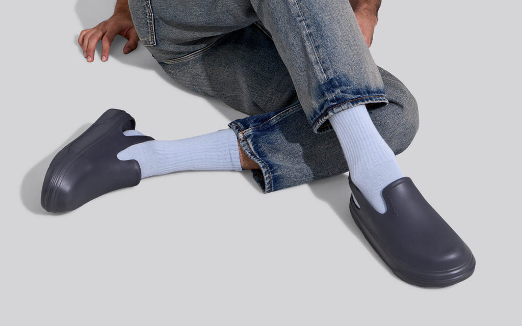 Cushers Clogs For Men : Dark Grey