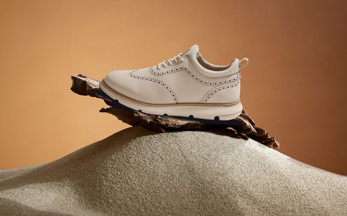 Crossover Brogues : Beige