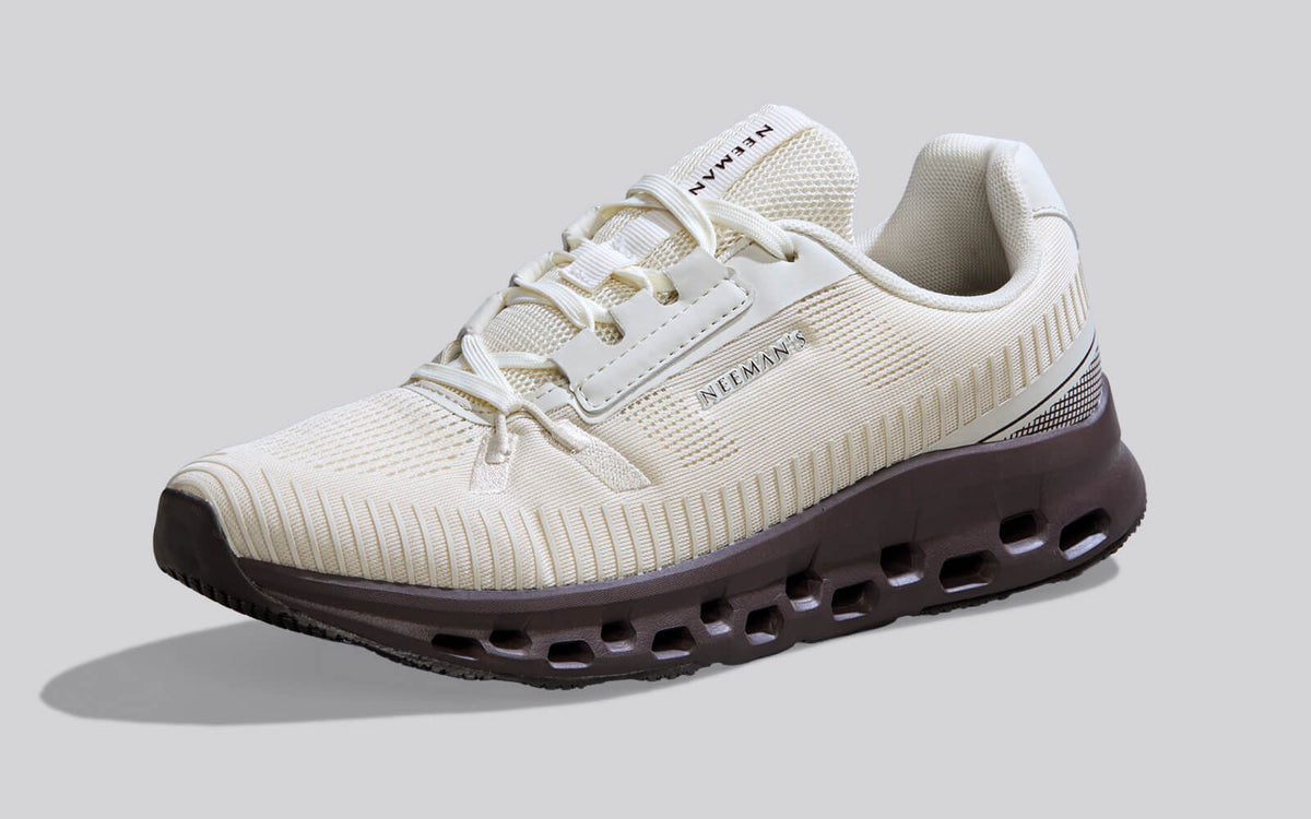 Hexa Move Sneakers for Men : Ivory Brown