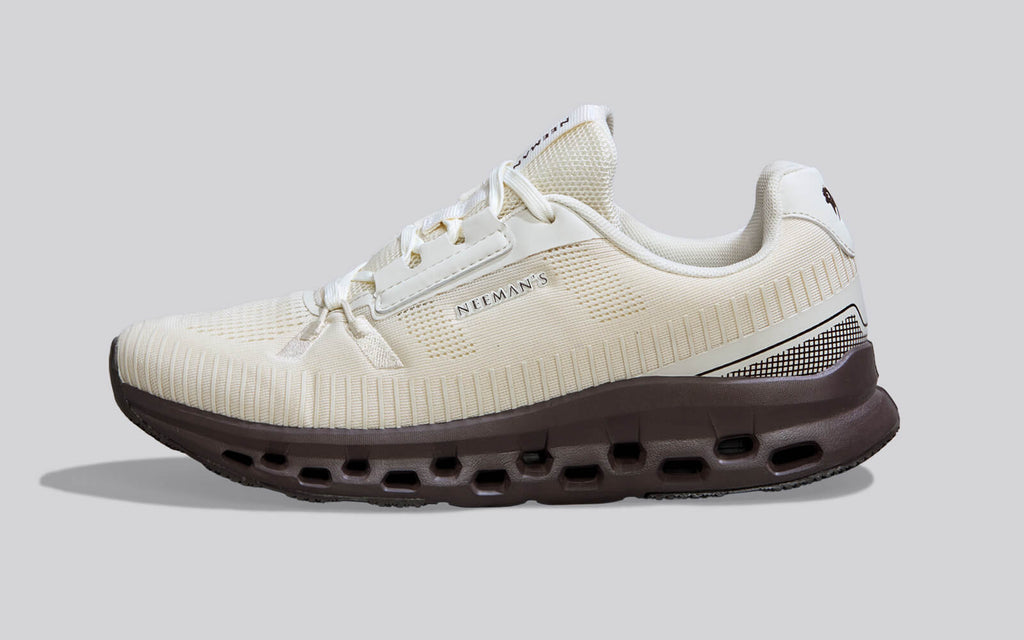 Hexa Move Sneakers for Men : Ivory Brown