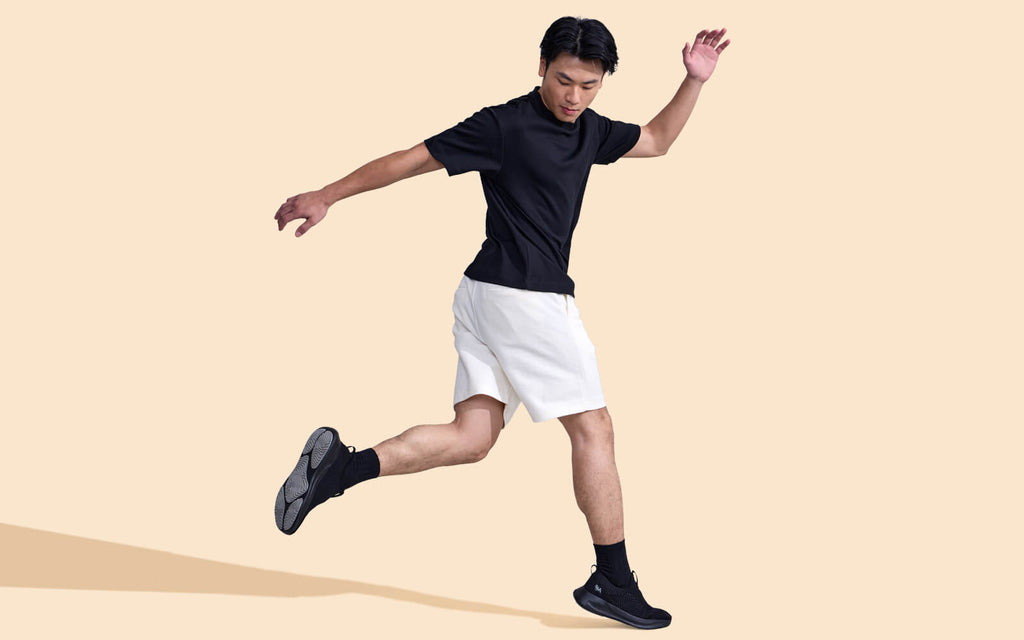 Knit Trainers For Men : Black