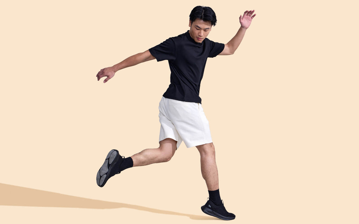 Knit Trainers For Men : Black