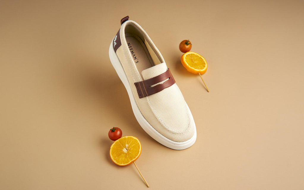 Brunch Loafers : Ivory/Tan