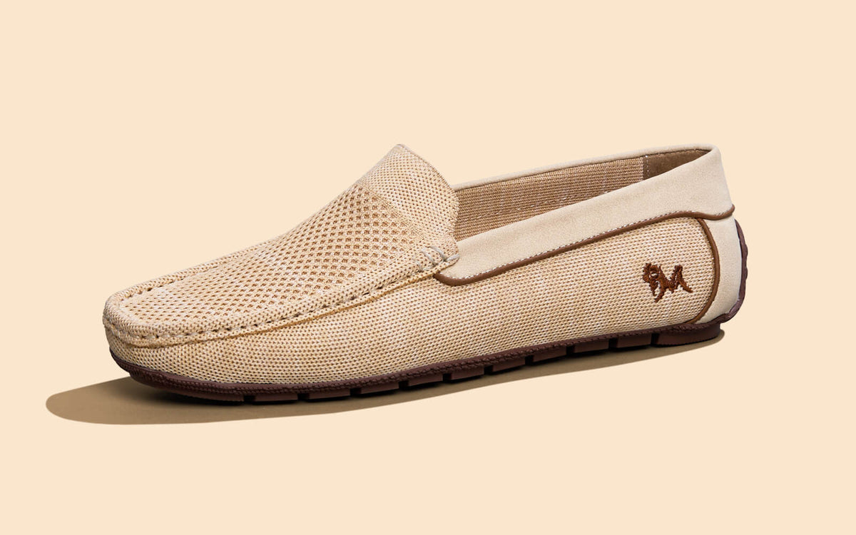 The Weave Loafers : Beige