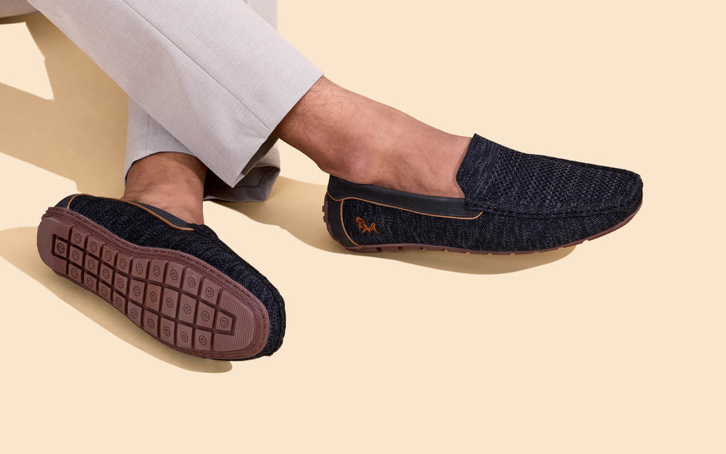 The Weave Loafers : Black