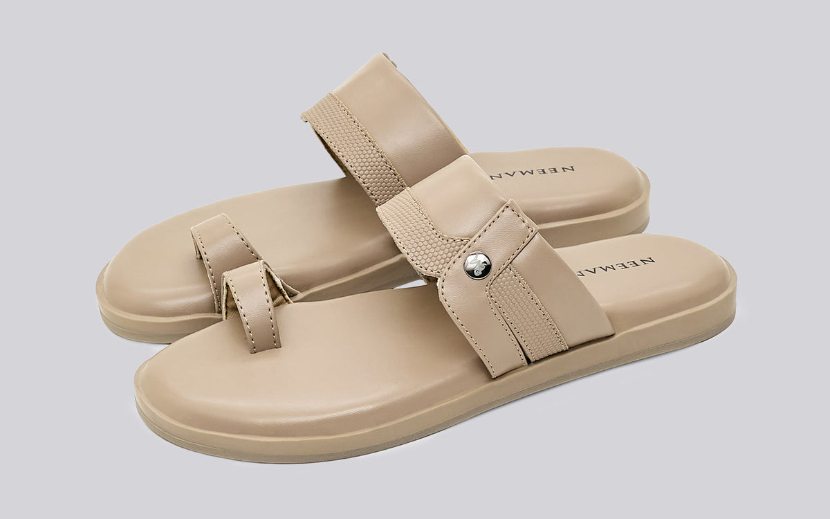 Native Toe Loop Sandals For Men : Goat