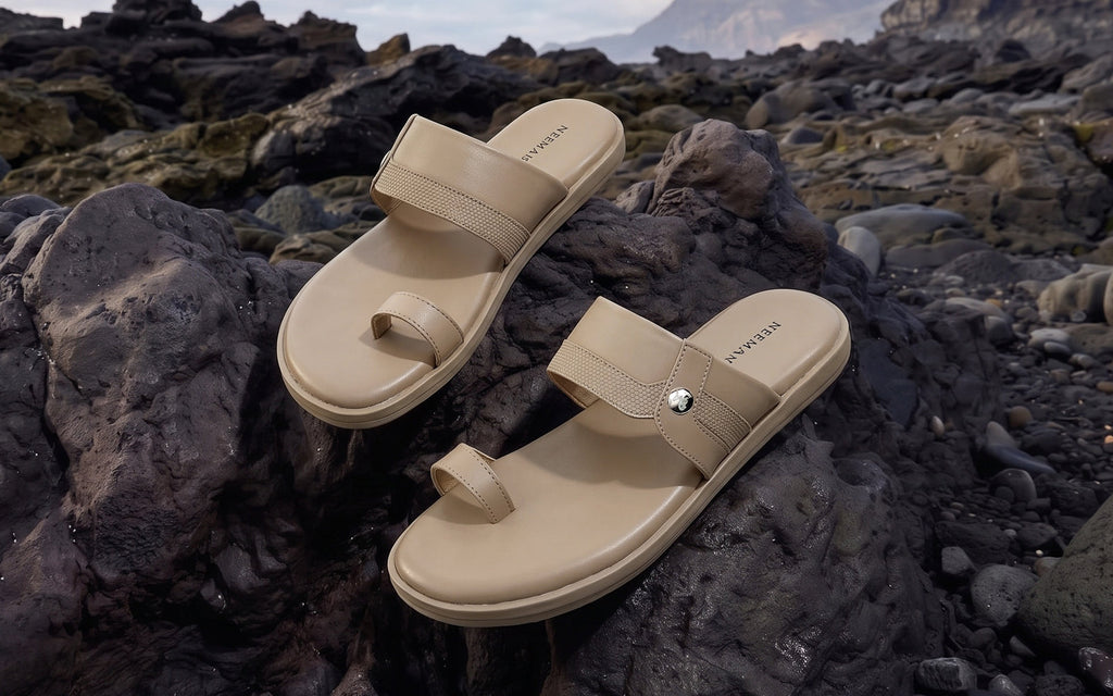 Native Toe Loop Sandals For Men : Goat