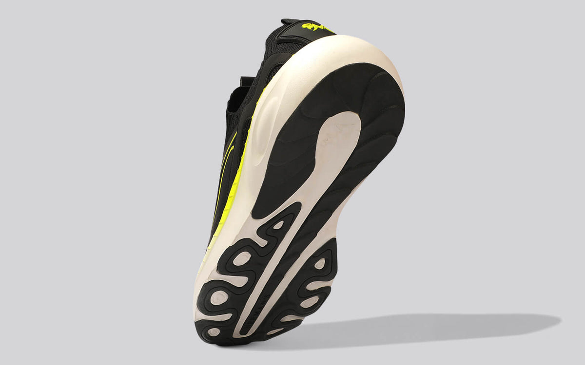 Novra Slip Ons For Men : Black