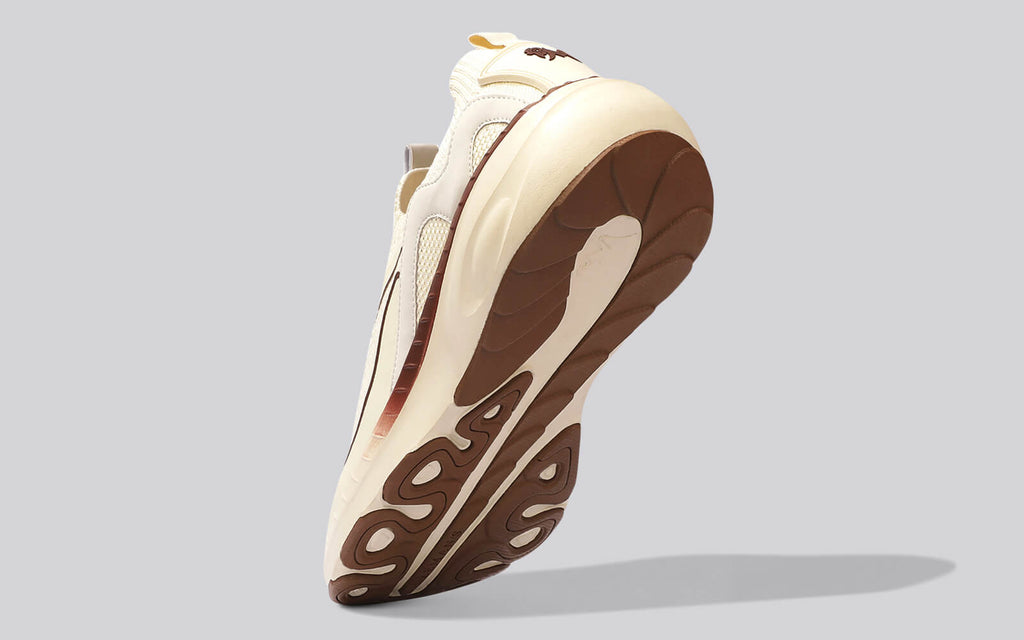 Novra Slip Ons For Men : Ivory