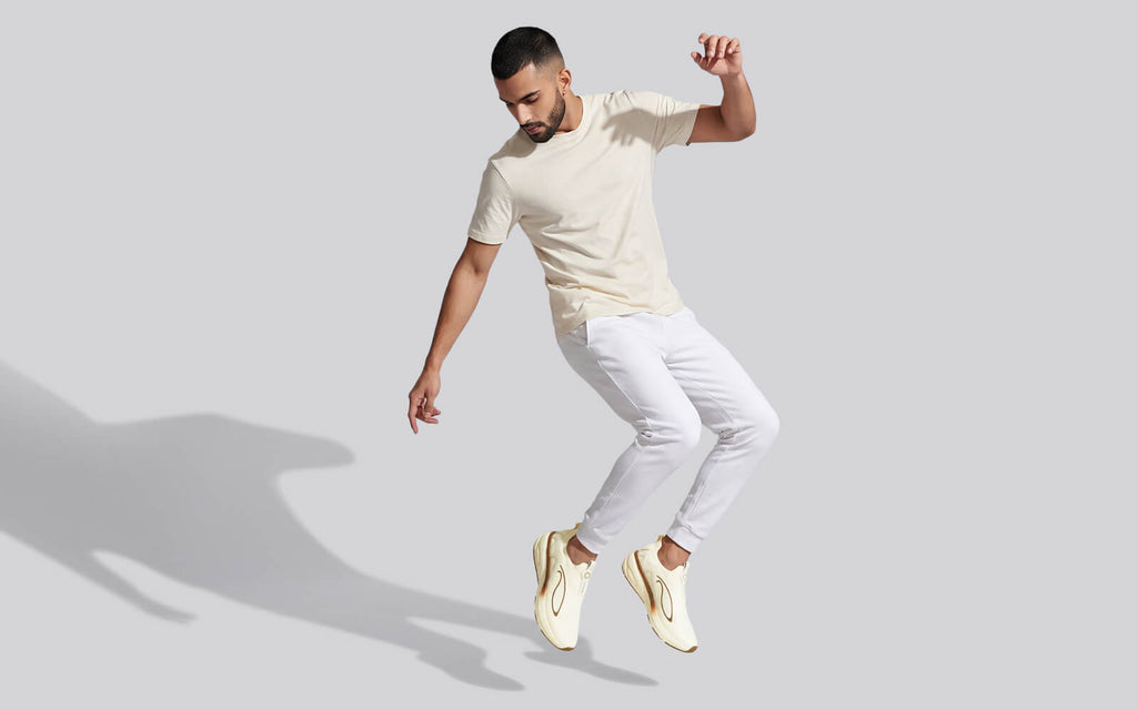 Novra Slip Ons For Men : Ivory