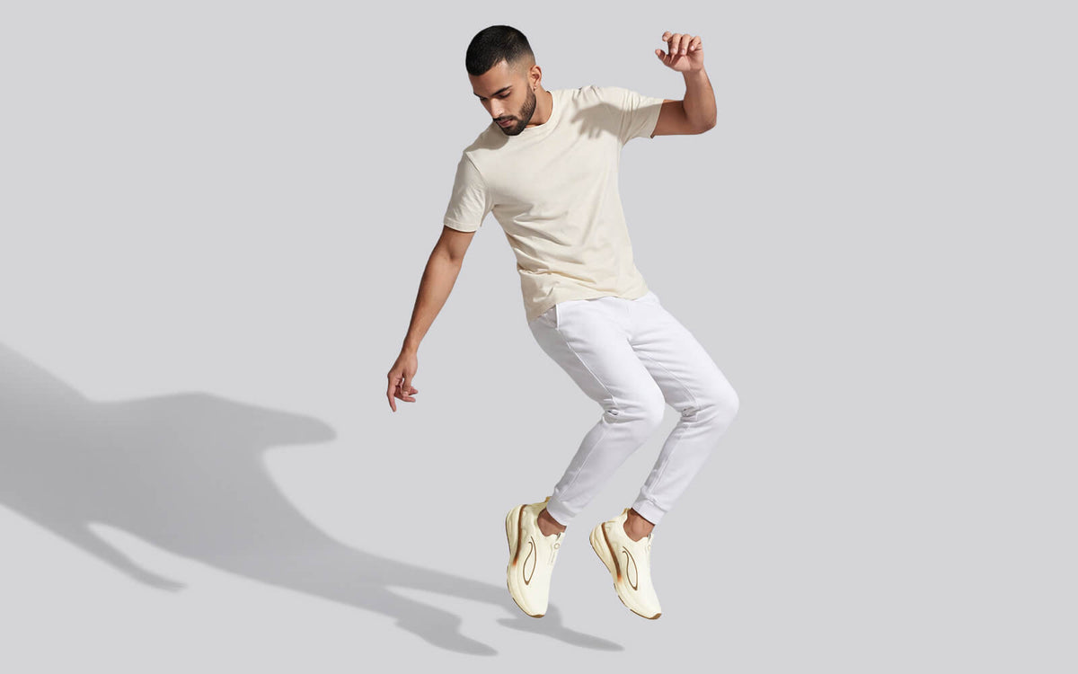 Novra Slip Ons For Men : Ivory