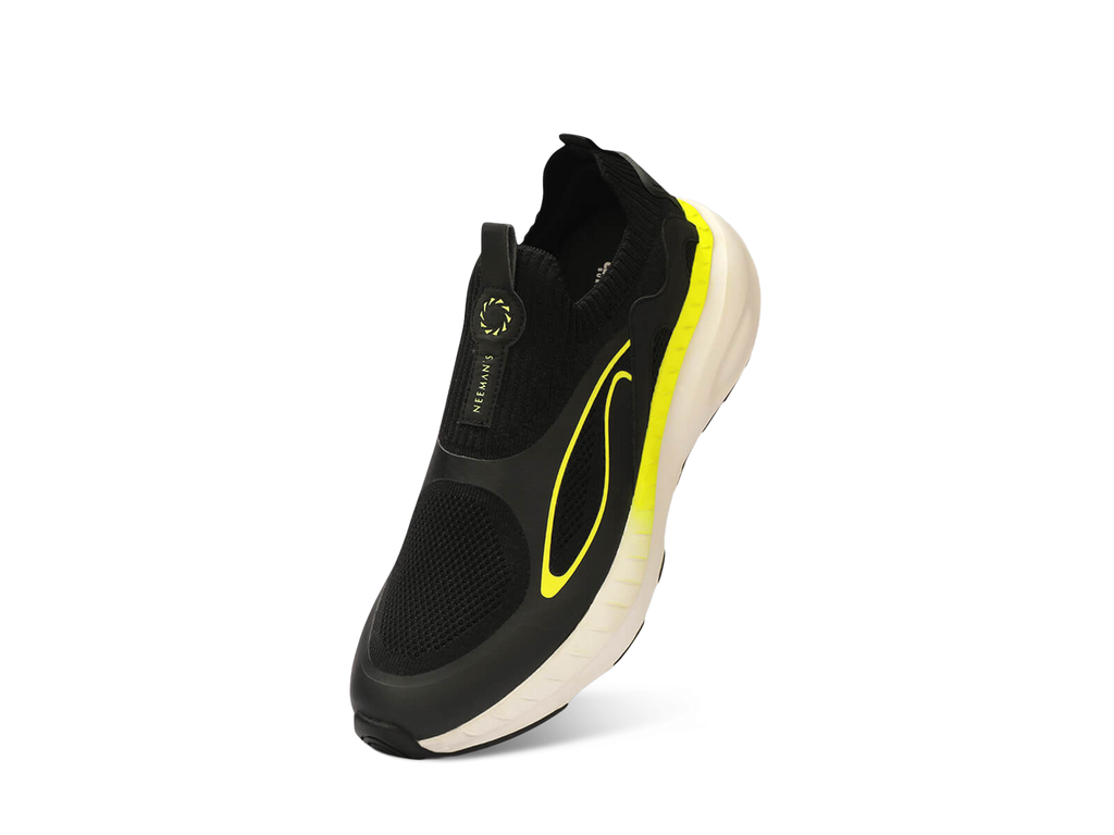 Novra Slip Ons For Men : Black