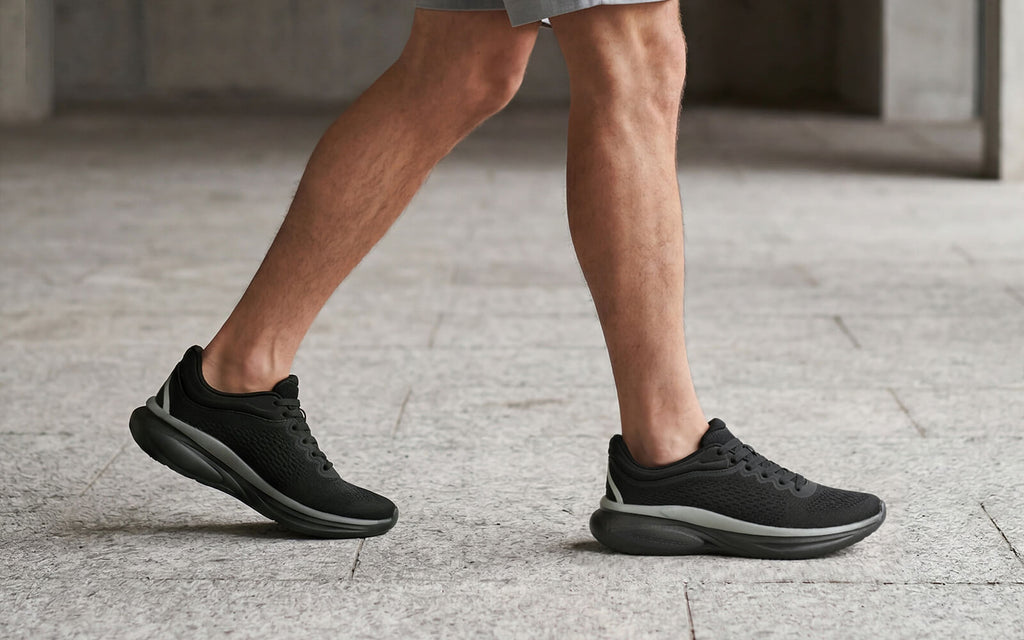 Rapid Breeze Rally Sneakers for Men : Black