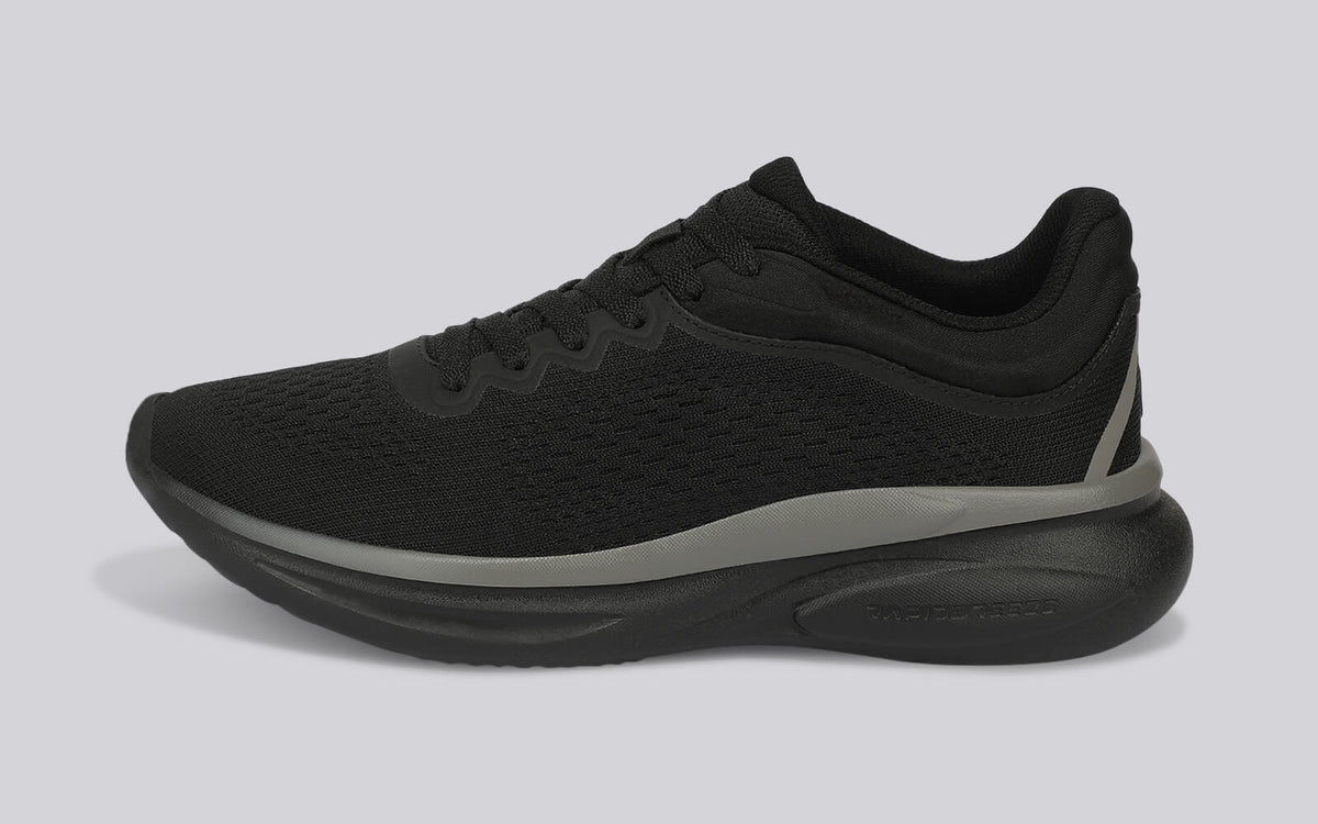 Rapid Breeze Rally Sneakers for Men : Black