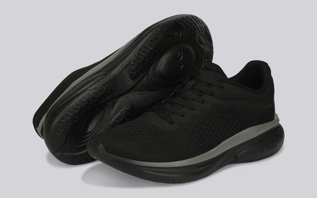 Rapid Breeze Rally Sneakers for Men : Black